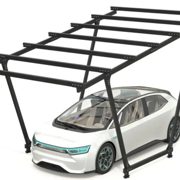 Carport Struktur - Modell 02 (1 Platz)