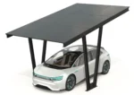 Carport mit photovoltaischen Paneelen - Modell 06 (1 Platz)