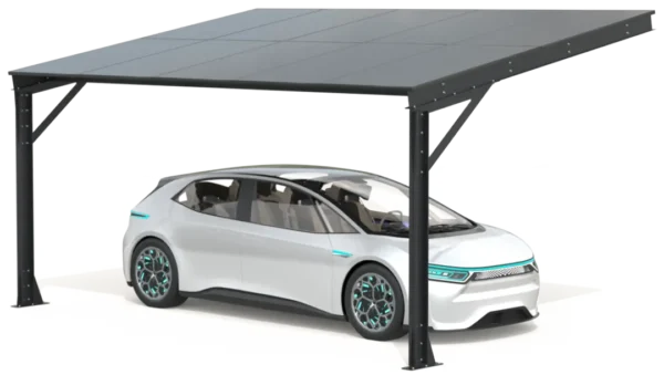 PV-Carport 07 – Komplettset (1 Stellplatz) mit Photovoltaik