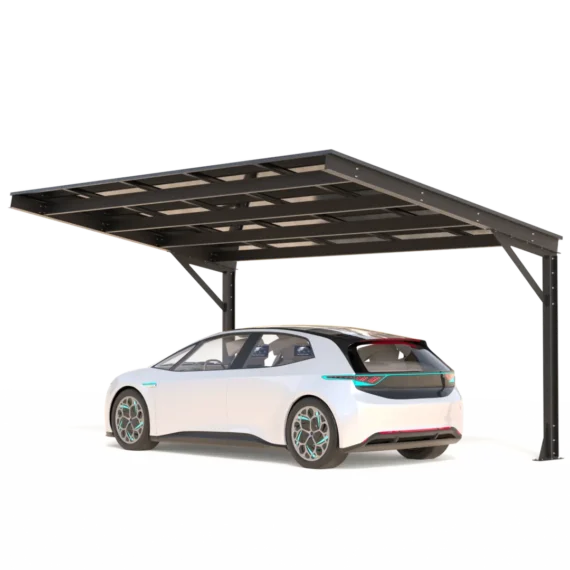 PV-Carport 07 – Komplettset (1 Stellplatz) mit Photovoltaik