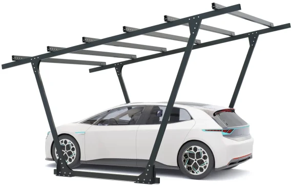PV-Carport Modell 02 – Stabil & Wetterfest für 1 Stellplatz