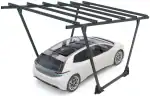 PV-Carport Modell 02 – Stabil & Wetterfest für 1 Stellplatz