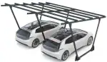 PV-Carport Modell 02 – Stabil & Wetterfest für 2 Stellplätze