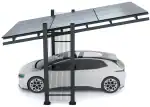 PV-Carport Modell 03 – Effizientes Solar-Carport für 1 Stellplatz