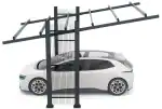 PV-Carport Modell 03 – Stabile Carport-Struktur für 1 Stellplatz