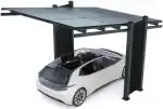 PV-Carport Modell 03 – Effizientes Solar-Carport für 1 Stellplatz
