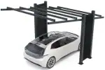 PV-Carport Modell 03 – Stabile Carport-Struktur für 1 Stellplatz