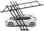 PV-Carport Modell 04 – Robustes Einzelcarport für 1 Stellplatz