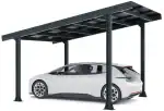 PV-Carport 05 – Komplettset (1 Stellplatz) mit Photovoltaik