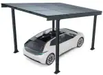 PV-Carport 05 – Komplettset (1 Stellplatz) mit Photovoltaik