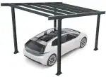 PV-Carport Modell 05 – Robuste Konstruktion für 1 Stellplatz