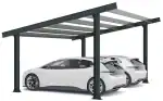 PV-Carport Modell 05 – Robuste Konstruktion für 2 Stellplätze