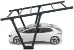 PV-Carport Modell 06 – Carport-Konstruktion für 1 Stellplatz