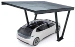 PV-Carport 06 – Komplettset (1 Stellplatz) mit Photovoltaik