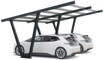 PV-Carport Modell 06 – Carport-Konstruktion für 2 Stellplätze