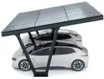 PV-Carport 06 – Komplettset (2 Stellplätze) mit Photovoltaik