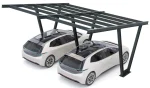 PV-Carport Modell 06 – Carport-Konstruktion für 2 Stellplätze