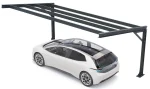 PV-Carport 07 – Robustes Carport (1 Stellplatz)