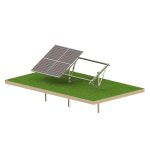 SolarMount Line Compact 4 – Selbstmontage-Freiland-System für 4 PV-Module