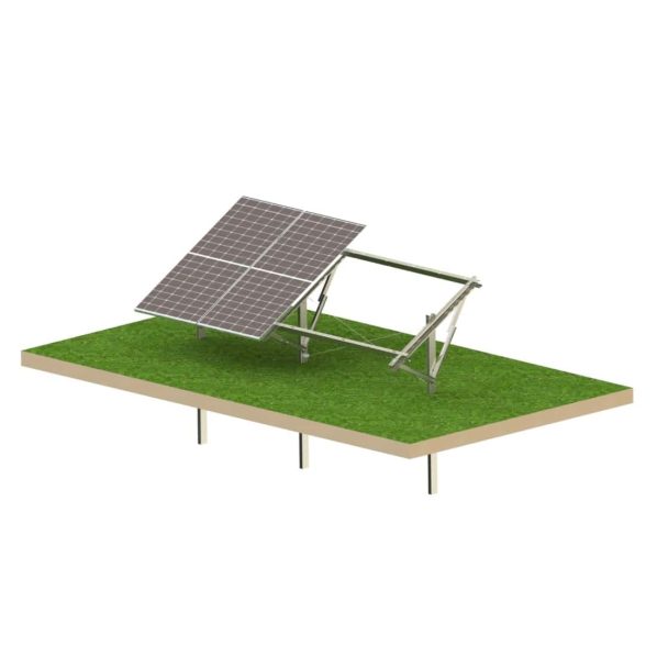 SolarMount Line Compact 4 – Selbstmontage-Freiland-System für 4 PV-Module