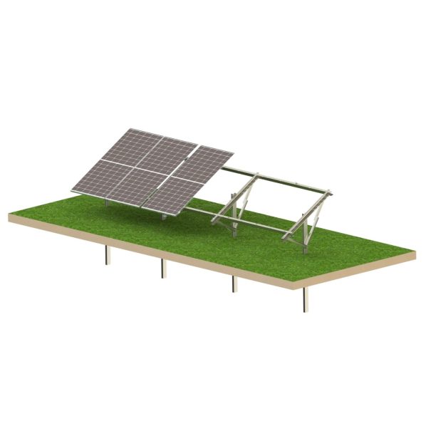 SolarMount Line Compact 6 – Selbstmontage-Freiland-System für 6 PV-Module