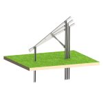 SolarMount Stack Compact 4 – Selbstmontage-Freiland-System für 4 PV-Module