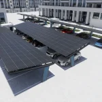 PV-Carport Modell 01 – Modernes Einzelcarport für 1 Stellplatz – Bild 15