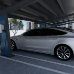 PV-Carport Modell 01 – Modernes Einzelcarport für 1 Stellplatz – Bild 7