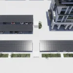 PV-Carport Modell 01 – Modernes Einzelcarport für 1 Stellplatz – Bild 9