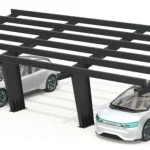 PV-Carport Modell 01 – Großzügiges Carport für 3 Stellplätze – Bild 1