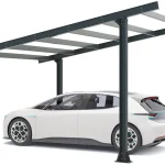 PV-Carport Modell 05 – Robuste Konstruktion für 1 Stellplatz – Bild 2