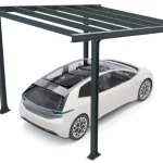 PV-Carport Modell 05 – Robuste Konstruktion für 1 Stellplatz – Bild 4