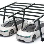 PV-Carport Modell 06 – Carport-Konstruktion für 2 Stellplätze – Bild 1