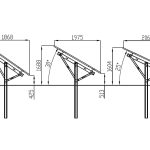SolarMount Line Compact 2 – Selbstmontage-Freiland-System für 2 PV-Module – Bild 3