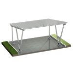 PV-Carport Modell S2 – 2 Stellplätze | Für Schneelasten bis 1,6 kN/m² | Selbstmontagefreundlich – Bild 1
