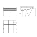 PV-Carport Modell S2 – 2 Stellplätze | Inkl. 15 PV-Module | Schneelast 1,6 kN/m² – Bild 2