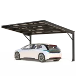 PV-Carport 07 – Komplettset (1 Stellplatz) mit Photovoltaik – Bild 2