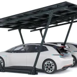 PV-Carport 02 – Komplettset (2 Stellplätze) mit Photovoltaik – Bild 2