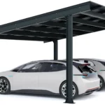 PV-Carport 05 – Komplettset (2 Stellplätze) mit Photovoltaik – Bild 2