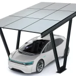 PV-Carport 06 – Komplettset (1 Stellplatz) mit Photovoltaik – Bild 1