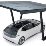 PV-Carport 06 – Komplettset (1 Stellplatz) mit Photovoltaik – Bild 4