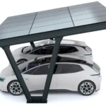 PV-Carport 06 – Komplettset (2 Stellplätze) mit Photovoltaik – Bild 3