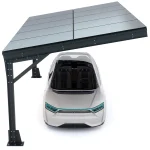 PV-Carport 07 – Komplettset (1 Stellplatz) mit Photovoltaik – Bild 4